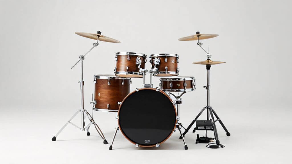Pulse Hybrid Acoustic-Electronic Drum Kit